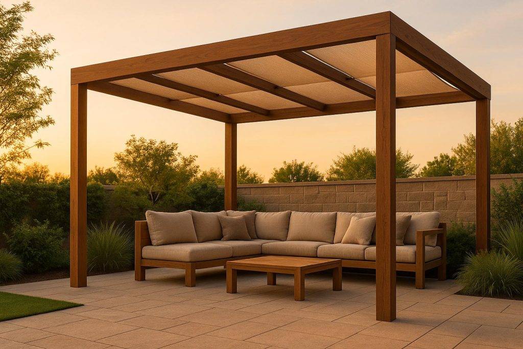 Top 6 Patio Cover Materials for Hot Climates