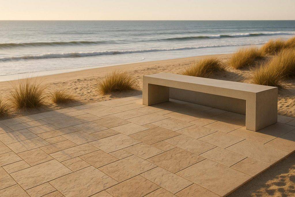 Natural Stone vs. Concrete in Coastal Climates
