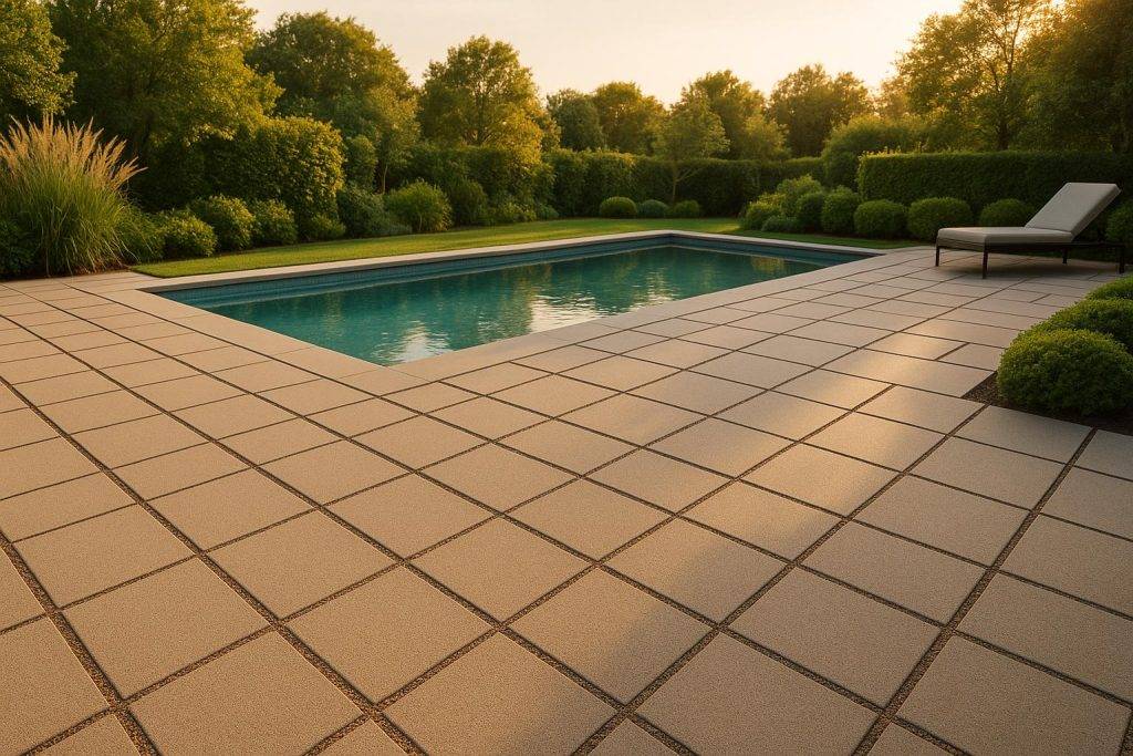 How Permeable Pavers Work for Pool Decks