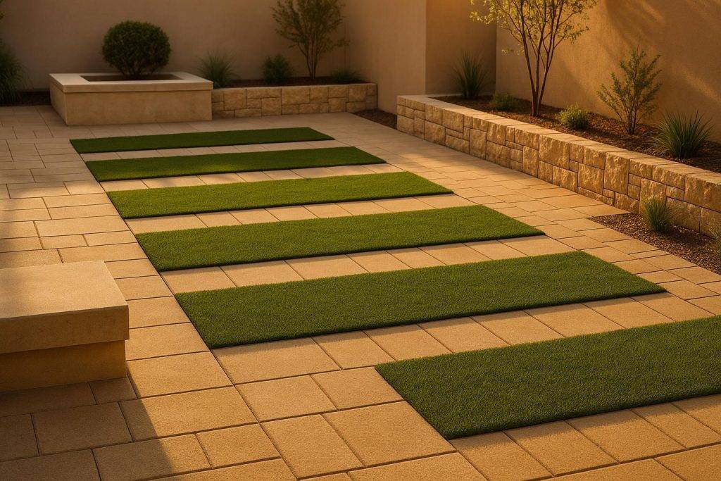 Ultimate Guide to Turf and Paver Integration