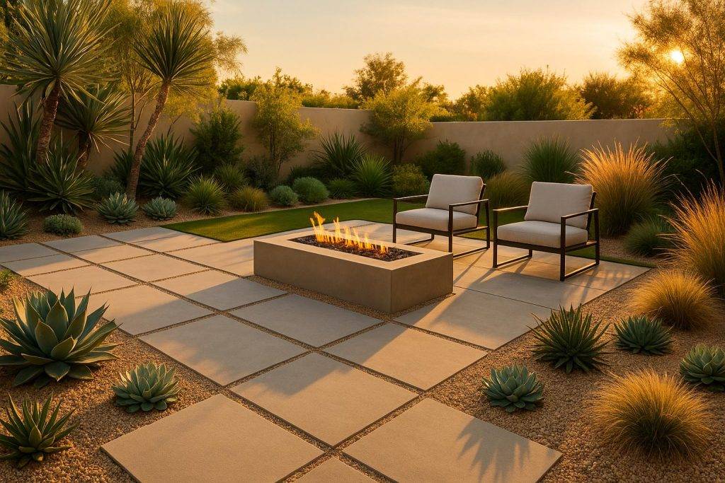 How to Blend Plants with Hardscapes