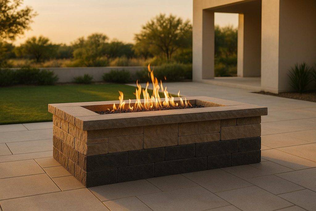 Benefits of Using Natural Stone for Fire Features