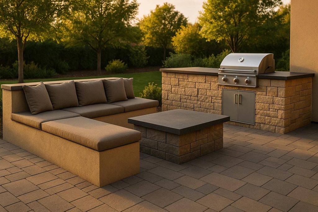 Benefits of Built-In Seating for Outdoor Kitchens